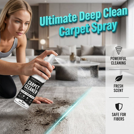 ✨🧼 Mélytisztító szőnyegtisztító spray: célzott folteltávolítás és szagsemlegesítés 🌿🐾
