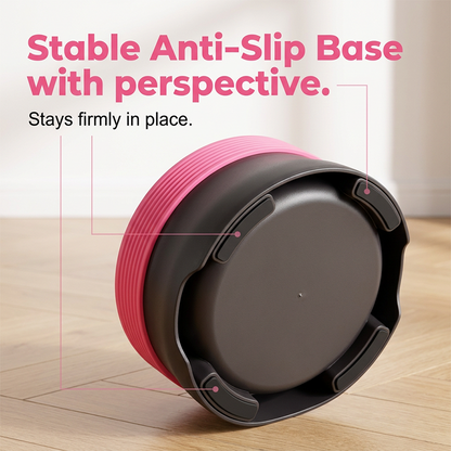 🐾💧 Praktikus úszó itatótál –✨ Nem ömlő kialakítás, amely megakadályozza a víz fröcskölését és tisztán tartja a vizet 🏠