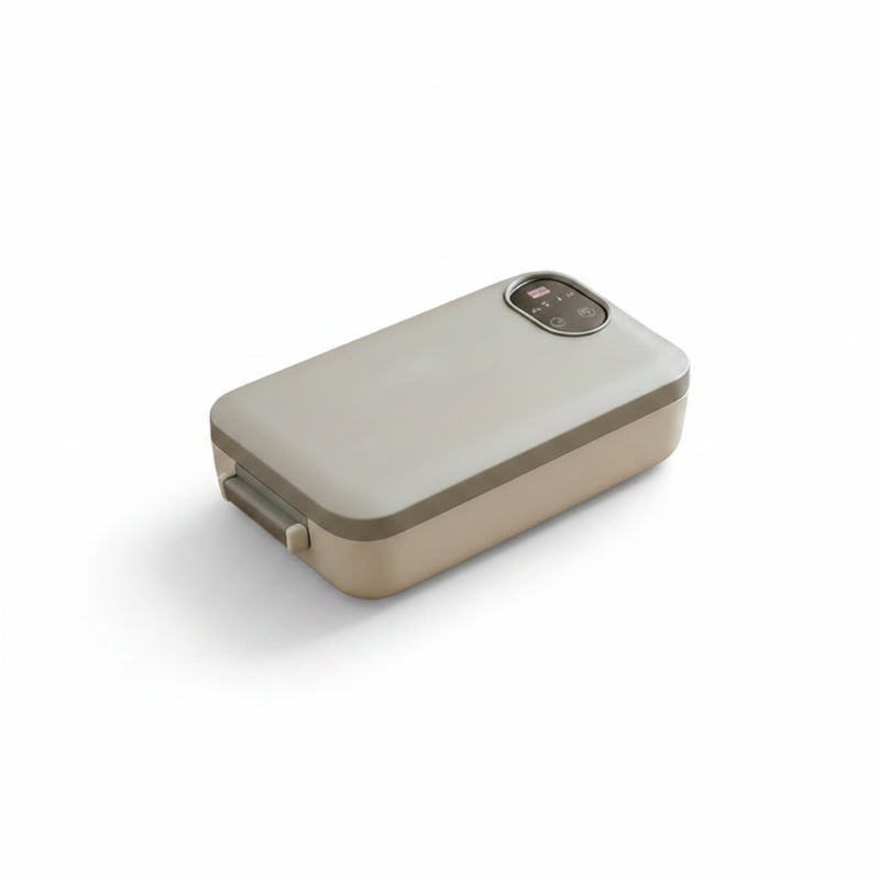 🍱 🔋 Elektromos uzsonnásdoboz USB töltéssel – Önmelegítő és könnyű – Tökéletes munkába, iskolába és utazáshoz ⚡