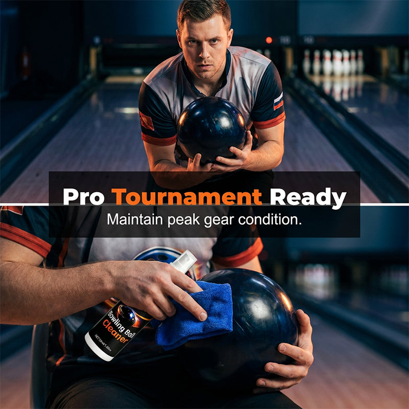 🏆🎳 Profi bowlinggolyó-tisztító szett – Tisztább golyó, pontosabb dobások, jobb eredmények! ✨
