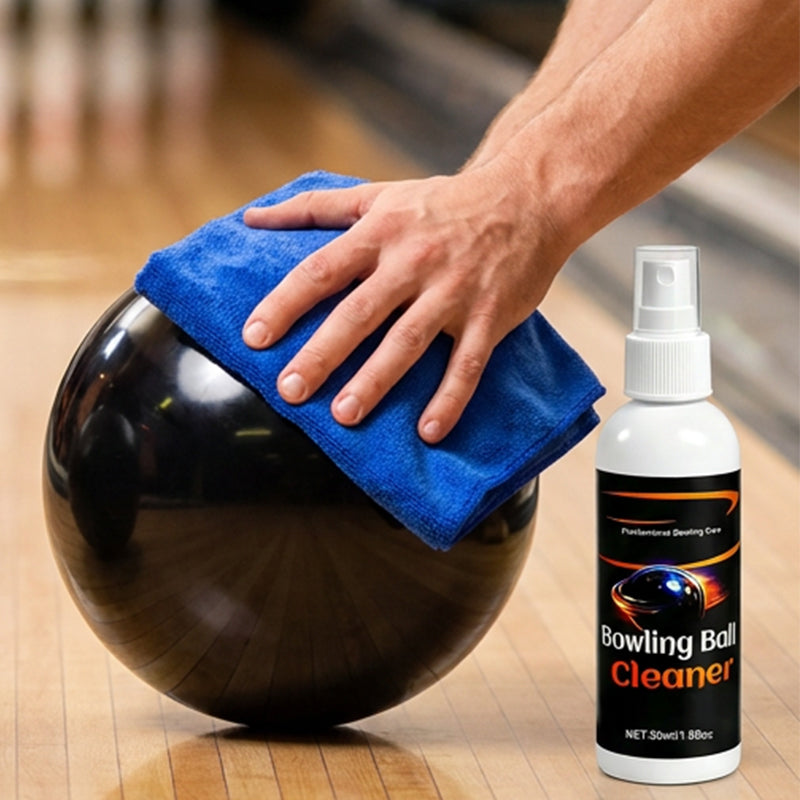 🏆🎳 Profi bowlinggolyó-tisztító szett – Tisztább golyó, pontosabb dobások, jobb eredmények! ✨