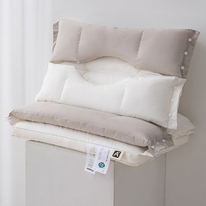 💙🛏️ Ergonomikus memóriahabos nyakpárna – A nyak kényelméért minden utazás során ✨