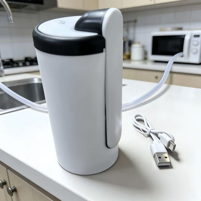 💧 Összecsukható elektromos vízadagoló pumpa – Higiénikus, vezeték nélküli és egyetlen érintéssel működik