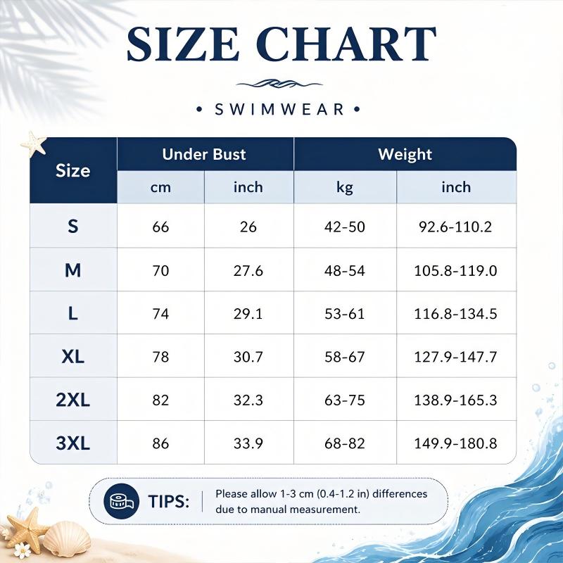 👙 7 000+ nő kedvence – Szexi kivágásos A‑vonalú tankini fürdőruha – előnyös szoknya, támasztó pántok, S–3XL méretek