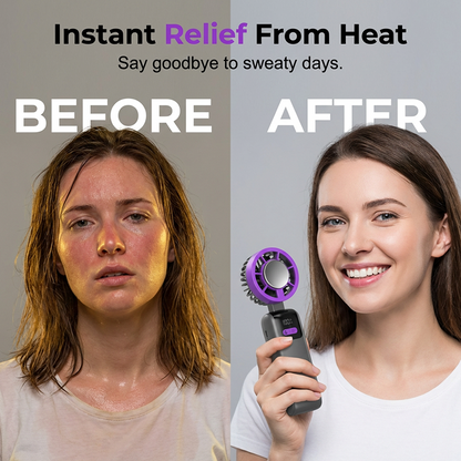 🧊 Hordozható mini ventilátor