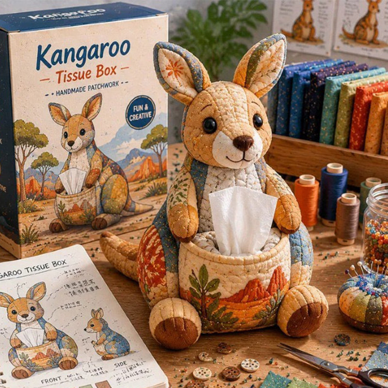 🐨 Varrj magadnak egy cuki állatos zsebkendőtartót – minden benne van a csomagban!