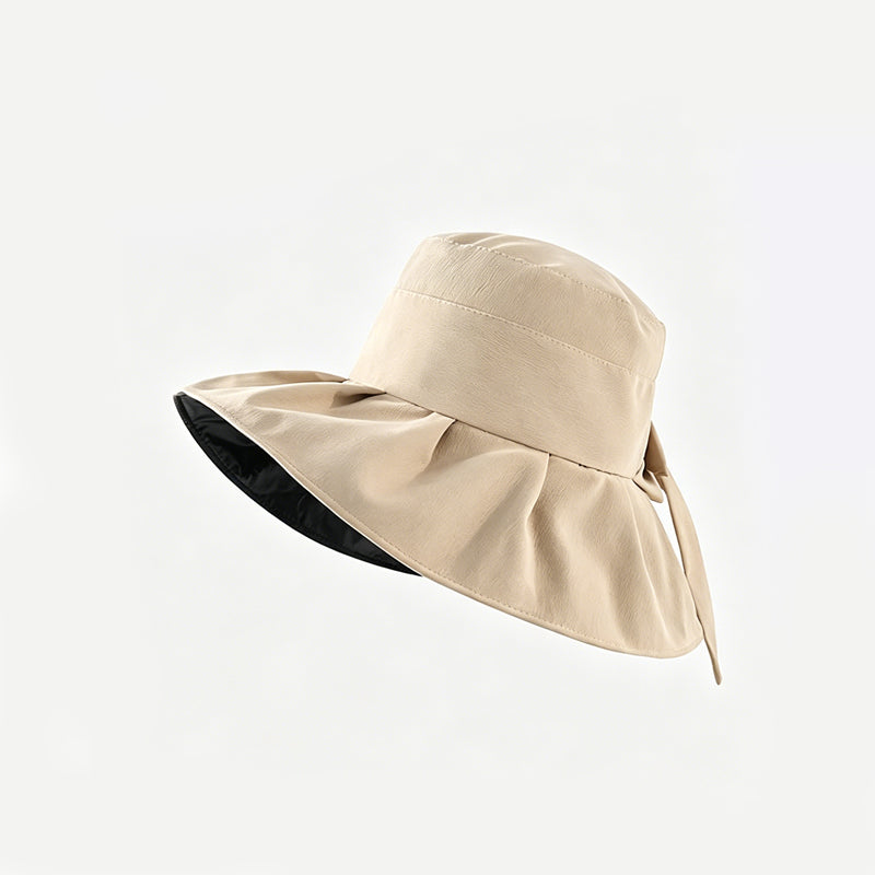 👒 Elegáns női széles karimájú napkalap – Stílusos UV-védelem nyárra