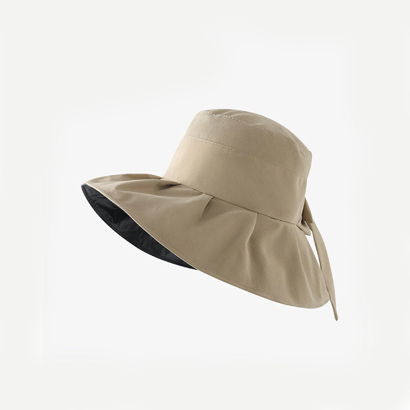 👒 Elegáns női széles karimájú napkalap – Stílusos UV-védelem nyárra