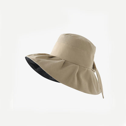 👒 Elegáns női széles karimájú napkalap – Stílusos UV-védelem nyárra