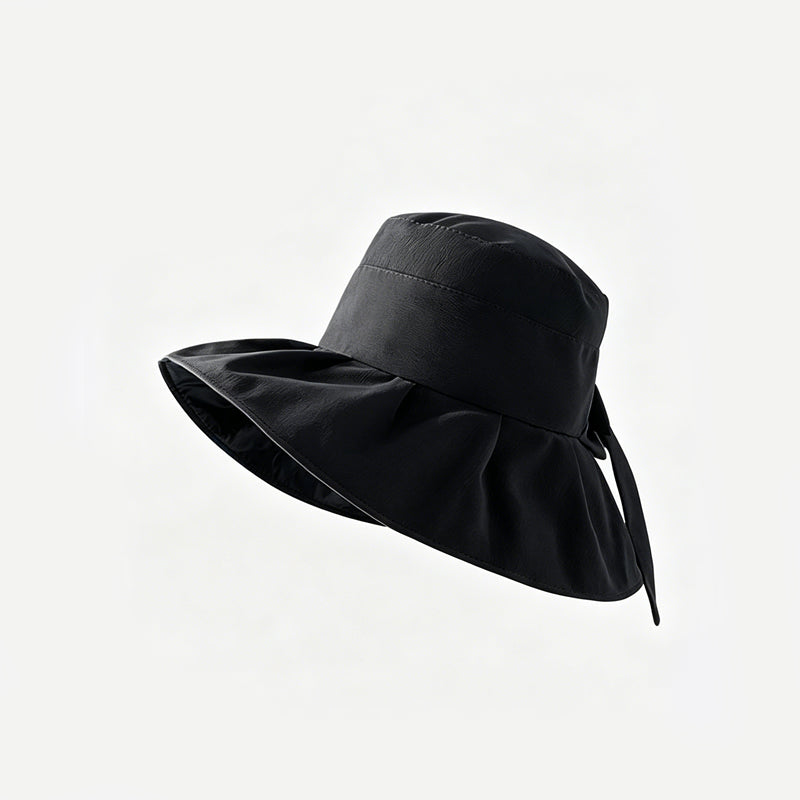👒 Elegáns női széles karimájú napkalap – Stílusos UV-védelem nyárra