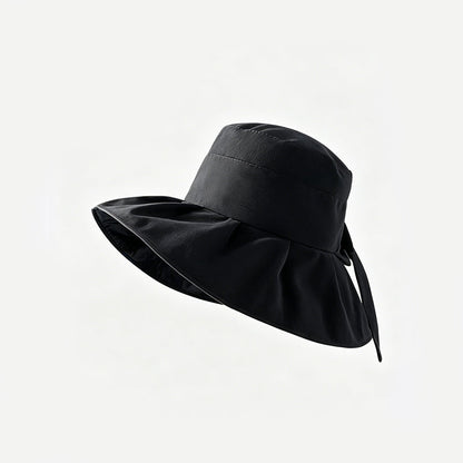 👒 Elegáns női széles karimájú napkalap – Stílusos UV-védelem nyárra