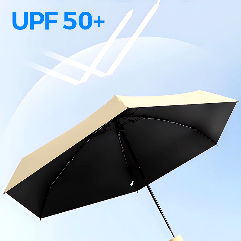🔥🎉Kompakt, összecsukható esernyő UV-védelemmel – UPF 50+, szélálló és vízálló