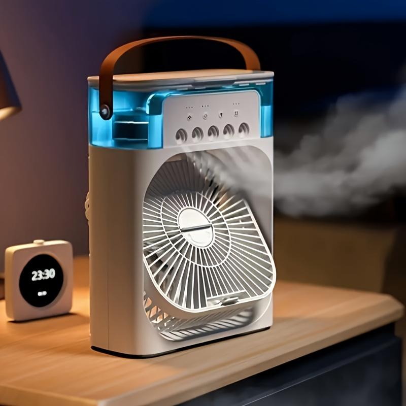 🌀🍃Többfunkciós hordozható párásító ventilátor