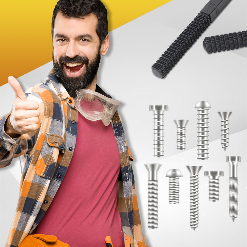 🔧 Menetjavító reszelő 🛠️ A sérült külső menetek gyors javításához – metrikus menetekhez alkalmas