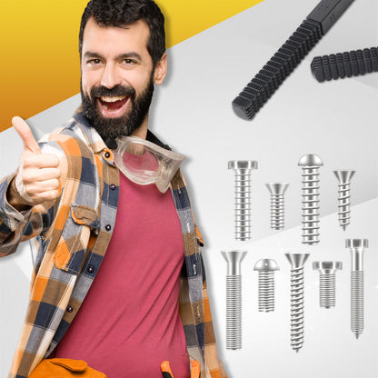 🔧 Menetjavító reszelő 🛠️ A sérült külső menetek gyors javításához – metrikus menetekhez alkalmas