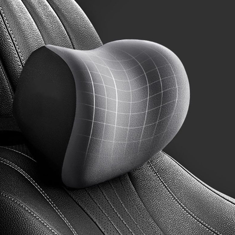 🚗 Memóriahabos Autós Fejtámla és Deréktámasz – Ergonomikus Üléstámogató Párna
