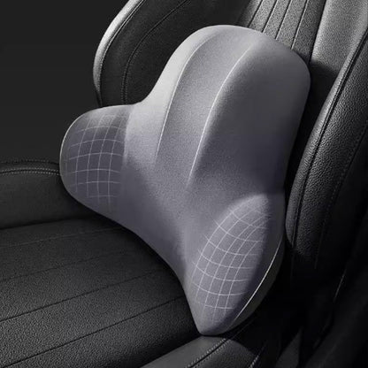 🚗 Memóriahabos Autós Fejtámla és Deréktámasz – Ergonomikus Üléstámogató Párna