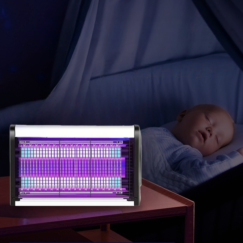 🦟⚡ Kétoldalas UV szúnyogcsapda lámpa | Vegyszermentes, nagy hatékonyságú elektromos szúnyogirtó otthonra