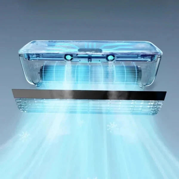 ❄️ Vezeték nélküli, hordozható mini léghűtő | USB-ről tölthető • Azonnali hűsítés 🌬️