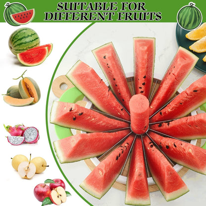 🥰🍉 Nagy méretű görögdinnye-szeletelő – Gyors, biztonságos és tökéletes kockák másodpercek alatt