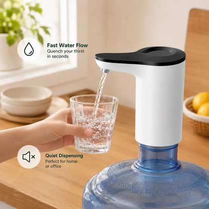 🚰 Prémium elektromos vízadagoló szivattyú | Egyérintéses, gyors és cseppmentes