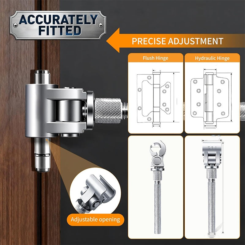 🔧 Univerzális, állítható ajtópánt kulcs – ✨ Precíz, egykezes beállítás és zökkenőmentes, profi házi karbantartás 🛡️🚪
