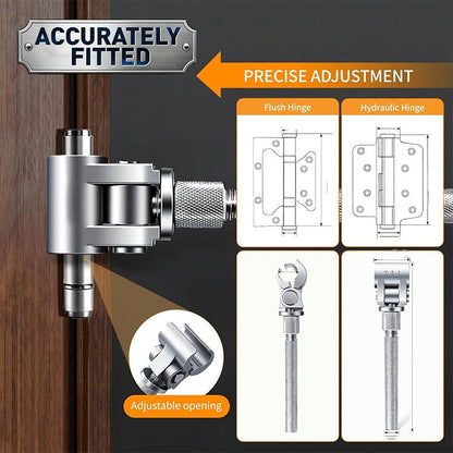 🔧 Univerzális, állítható ajtópánt kulcs – ✨ Precíz, egykezes beállítás és zökkenőmentes, profi házi karbantartás 🛡️🚪