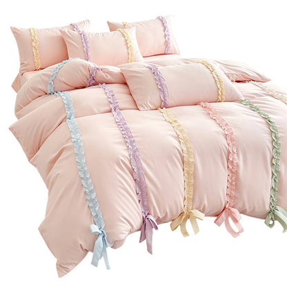 🎀 Romantikus Masnis Ágyneműgarnitúra – Puha, Pasztellszínű, Elegáns Hálószobába ⭐