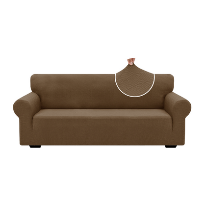 🛋️ Magas Rugalmasságú Jacquard Kanapéhuzat – Csúszásmentes, Mosható és Kisállatbarát