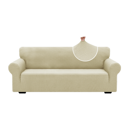 🛋️ Magas Rugalmasságú Jacquard Kanapéhuzat – Csúszásmentes, Mosható és Kisállatbarát