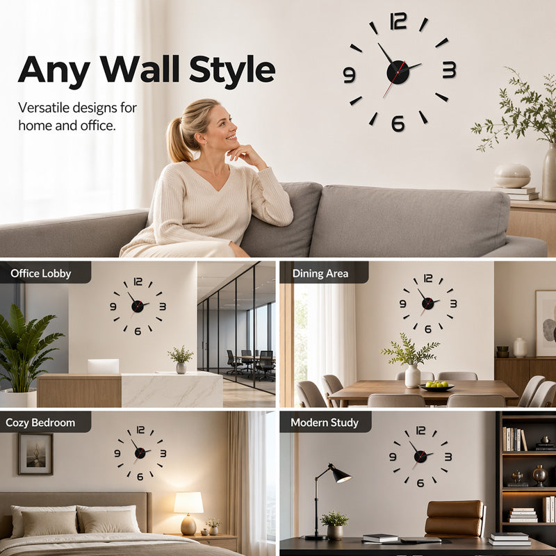 🕒 Modern DIY falióra – Elegáns dekoráció otthonába