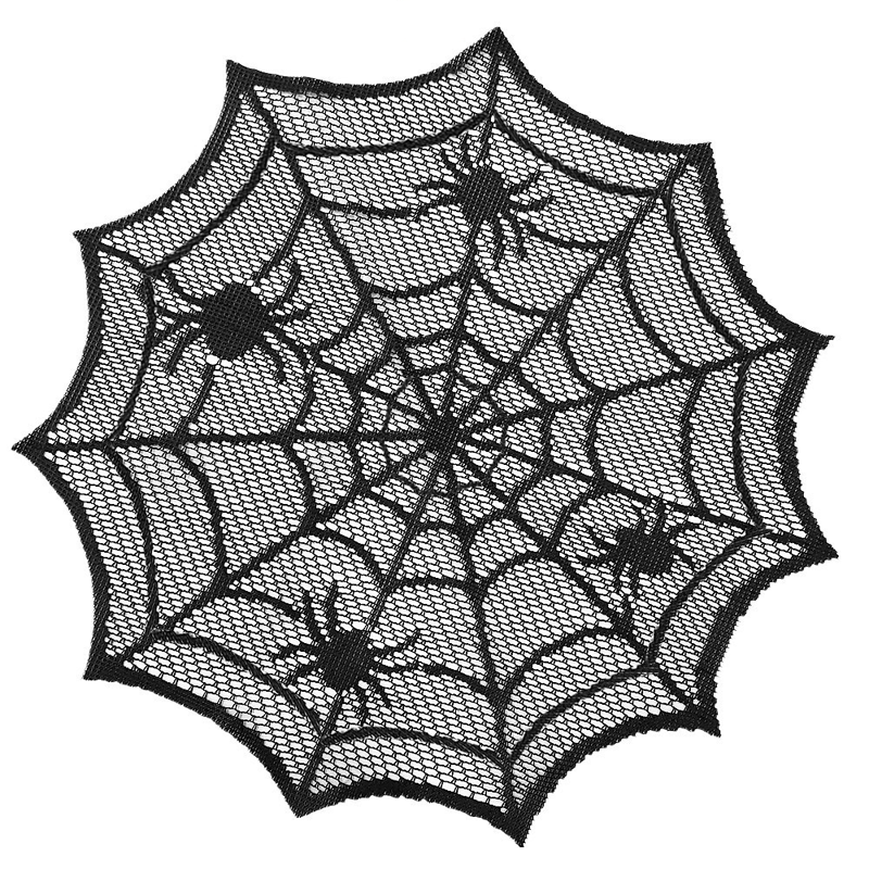 Spooky Halloween Patterns Tablecloth and Placemats Set