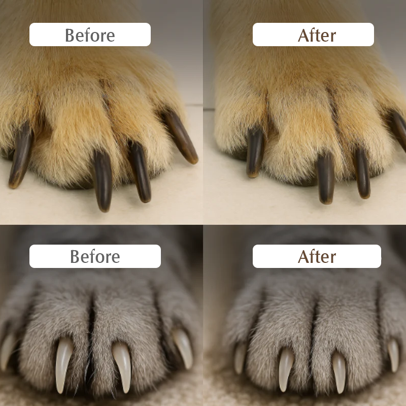 🐶 LED-es mancsápoló készlet – körömvágó és beépített reszelő, megvilágított és biztonságos macskák és kutyák számára 🐾