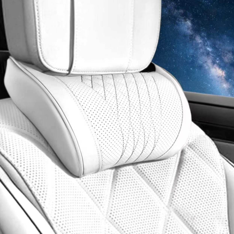 🚗💤 Harcolj a vezetés közbeni fáradtság ellen! Univerzális, alakmemória-habból készült nyakpárna az autó fejtámlájához, ergonómikus nyakpárna hosszú utazásokhoz