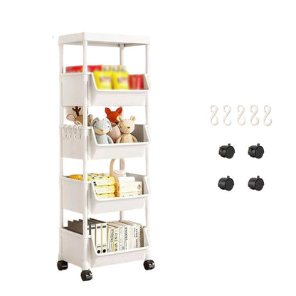 🛒 Keskeny Gurulós Tárolókocsi – Több Tárolóhely, Kevesebb Rendetlenség