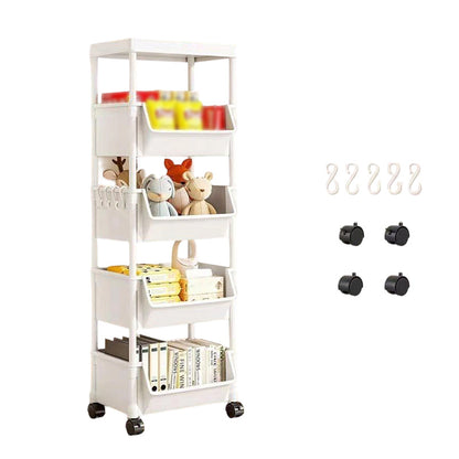 🛒 Keskeny Gurulós Tárolókocsi – Több Tárolóhely, Kevesebb Rendetlenség