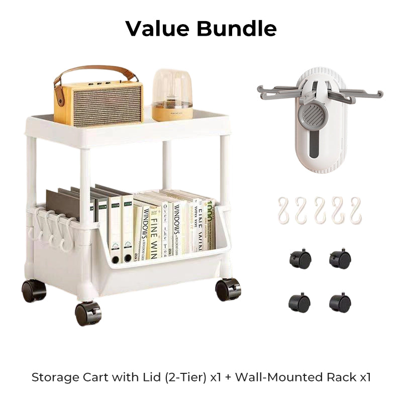 🛒 Keskeny Gurulós Tárolókocsi – Több Tárolóhely, Kevesebb Rendetlenség