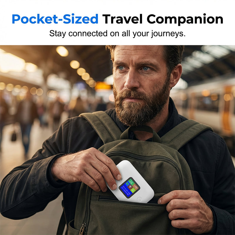 📶 Hordozható 4G/5G LTE WiFi Hotspot – Gyors és Stabil Internet Bárhol