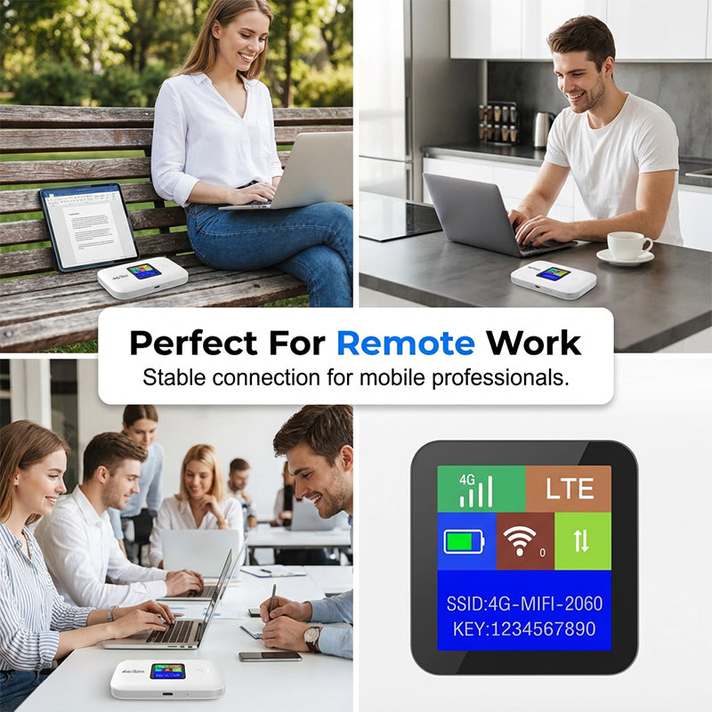 📶 Hordozható 4G/5G LTE WiFi Hotspot – Gyors és Stabil Internet Bárhol