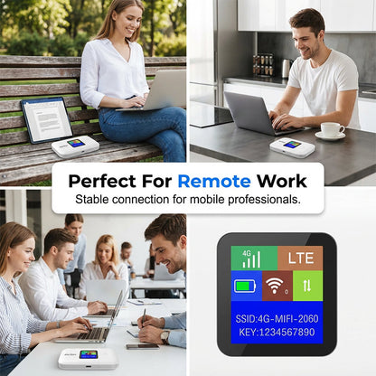 📶 Hordozható 4G/5G LTE WiFi Hotspot – Gyors és Stabil Internet Bárhol