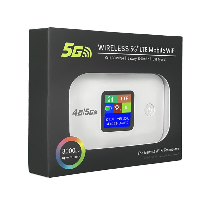 📶 Hordozható 4G/5G LTE WiFi Hotspot – Gyors és Stabil Internet Bárhol