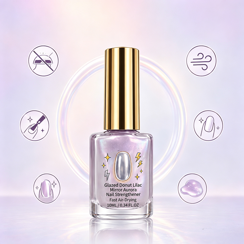 💜💅 Lila körömlakk – tükörfényes csillogás és intenzív szín ✨