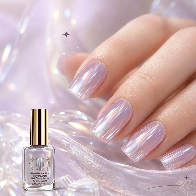 💜💅 Lila körömlakk – tükörfényes csillogás és intenzív szín ✨