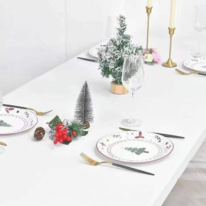 🌸✨Rugalmas anyagú asztalterítő, 4 láb/6 láb/8 láb hosszú asztalokhoz