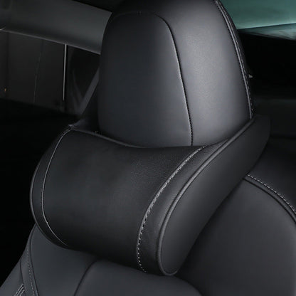 🚗 Ergonomikus, memóriahabbal ellátott autófejtámla – kényelmes nyaktámasz PU-ból