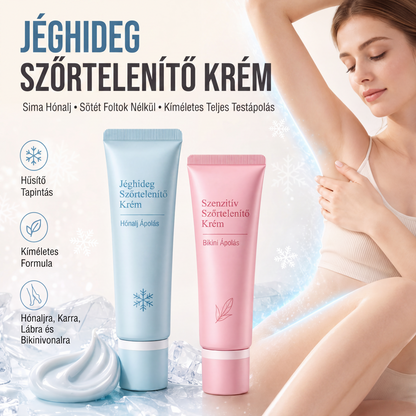 🧴🌸 Kíméletes szőrtelenítő krém – néhány perc alatt bársonyosan sima bőr! ✨