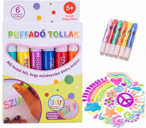 🖊️ DIY buborékos pattogatott kukorica varázsceruza – egy mozdulattal 3D-hatás✨