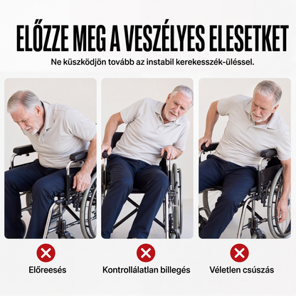 ♿ Biztonsági öv időseknek tolószékekhez 🛡️