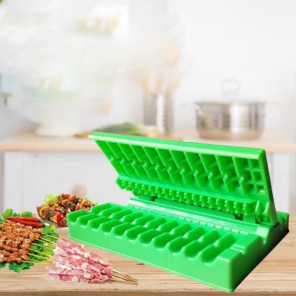 Grillnyárs-készítő – Gyors és Egyszerű Húsnyárs Formázó
