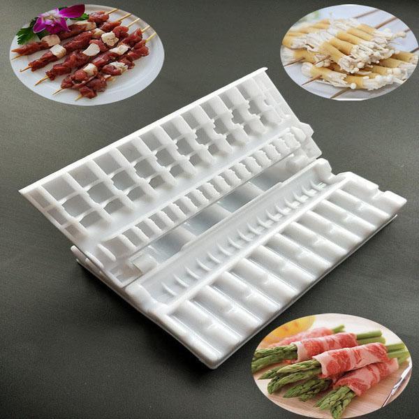 Grillnyárs-készítő – Gyors és Egyszerű Húsnyárs Formázó